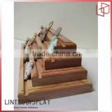 Factory Wholesale Price Solid Wood Display Stand For Cions