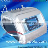 Microdermabrasion machine a skin polishing machine with diamond and crystal peal HS 100E by shanghai med.apolo