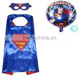 (MANUFACTURER) Superhero Assorted Kids' Costumes With Satin Cape and Felt Mask and Ballon thumbnail-2