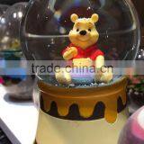 Custom Cute Bear Resin Snow Globe thumbnail-2