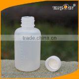 60ml Soft Squeezable Plastic Pill Power Containers With Measuring Marks