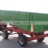 Hot Sale Euro Style Tractor Use Hydraulic 6Ton,heavy Duty Farm Tipping Trailer, Rear and Side Tipping With CE thumbnail-6