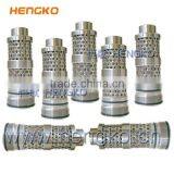 316l Stainless Steel Sintered Air Stone Microporous Gas Sparger thumbnail-2