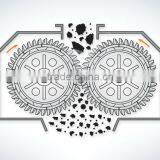 Double Tooth Roller Crusher Plate With High Wear Resistant Alloy Steel thumbnail-2