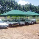 HDPE Durabe Fabric Carport Outdoor Sun Shade Fabric,dark Green Color, Waterproof thumbnail-1