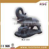 Antique Black Elephant Statues for Sale thumbnail-1
