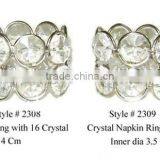 Decorative Metal Napkin Rings, Wedding Napkin Ring, Handmade Napkin Rings thumbnail-3