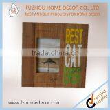 2017 Top Selling Antique Wooden Picture Photo Frame With Silk Screen Printing for Decoration thumbnail-5
