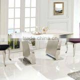 TH362 Marble Top Modern Design Dining Table thumbnail-3