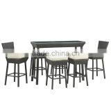 2017 Sigma Promotion Mobile Modern Rattan Home Coffee Bar Furniture thumbnail-3