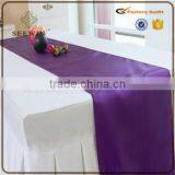 Elegant Soft Quilt Satin Table Runner for Wedding and Home Use Decoration thumbnail-5