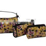 Luxury PU Beautiful Travel Lady Cosmetic Bag Sets thumbnail-1