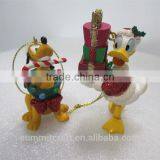 Custom 3d Resin Cartoon Dog Hanging Christmas Ornament thumbnail-2
