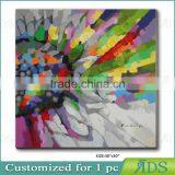 Hot Handmade Beautiful Abstract Oil Painting Flowers thumbnail-1