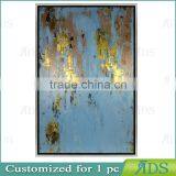 Wall Art Golden Abstract Oil Painting on Canvas for Home Decoration thumbnail-1