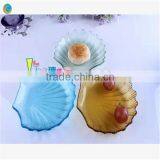 Small Square Glass Plate With Strawberry Decal