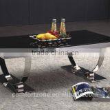 C8026 Reduced Design Marble Coffee Table Set for Living Room thumbnail-2