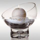 Fashion High Quality Crystal Glass Wedding Candle Holders thumbnail-1