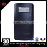 Anti riot control police steel shield for government police rot control 3mm thickness 900x500