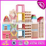Wholesale Cheap 150 Pcs Educational Wooden Nesting Blocks for Baby W13D153 thumbnail-4