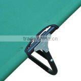 Folding 18x1.0mm Steel Frame Beach Sunbed Camping Cot thumbnail-4