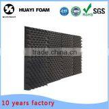 Black Egg Shell Acoustic Foam Sheet Polyurethane Sponge thumbnail-1