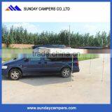 Hot Selling Retractable Waterproof 270 Degree Awning 235*215CM For Car thumbnail-2