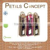 Jute Wine Bottle Bag thumbnail-1