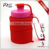 2016 Hot Selling Portable 800ml Collapsible Drink Silicone Kettle thumbnail-4