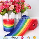 Custom Size Double Face Rainbow Thermal Transfer Grosgrain Ribbon for Gift Box thumbnail-3