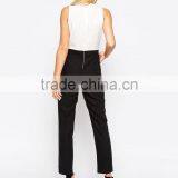 2015 China Factory OEM ODM Fashionable Customized Jumpsuit With Chic Wrap thumbnail-3