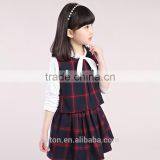 Girls Check Dress School Uniform Manufacturer Guangzhou China thumbnail-6
