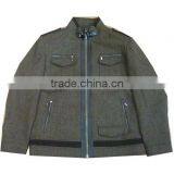 Wool/pu Baseball Jackets thumbnail-5