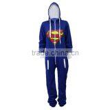 New 100%cotton Man Ziped Hooded Christmas Onesie Men thumbnail-2
