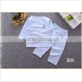 Factory Supply New Models Kids Pajamas Custom Logo Night Shirts In Plain Colour thumbnail-3