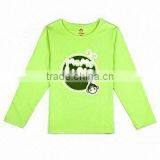 Children's Long-sleeved T-shirt, Made of Cotton, Available in Various Colors and Sizes thumbnail-1