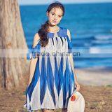 Z&M Maxi Beach Dress Short Dress Fashion Dress Sleeveless thumbnail-3