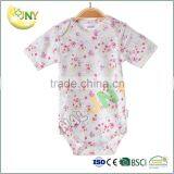 Wholesale Plain Cotton White Baby Onesie and Jumpsuit thumbnail-1