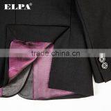 ELPA Black 3 Piece Flower Boy Formal Designer Slim Fit Suits for Kids thumbnail-5