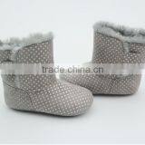 Warm Durable Soft Sole Handmade Baby Girl Boots thumbnail-3
