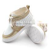 High Wholesale Children Start Custom Leather Infant Shoes thumbnail-5