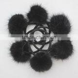 Myfur Luxury Customized Genuine Mink Fur Pompom Hair Band Accessory Wholesale thumbnail-4