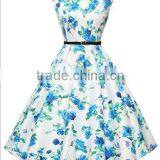 Walson F20197A Hot Sale Women Vitage Dress 50s Retro Dress Rockabilly Swing Dress for Women thumbnail-3