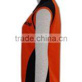 China Manufature High Quality OEM Sports Running Dry Fit Cheap Jerseys thumbnail-3