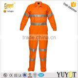 Hot Sell 100%cotton Fire Retardant Coverall With Reflective Tape thumbnail-1