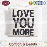 Natural Linen Color Customize Linen Cotton Printed Linen Cushion Cover thumbnail-5