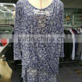 Top Quality Thin Ladies 3/4 Sleeve Designs Fashion Cutting Blouse thumbnail-1