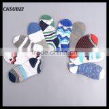 Fashionable Multi Color Retro Type Boat Socks thumbnail-2