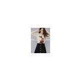 100% Cotton Knitted With Pattern Pullover Ladies Sweater thumbnail-3