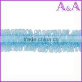 Wholesale Black Braided Embroidered Woven Decorative Metal Chain Trim thumbnail-4